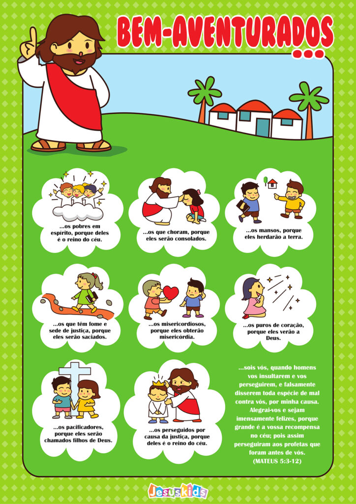 Bem-Aventuranças » Jesus Kids