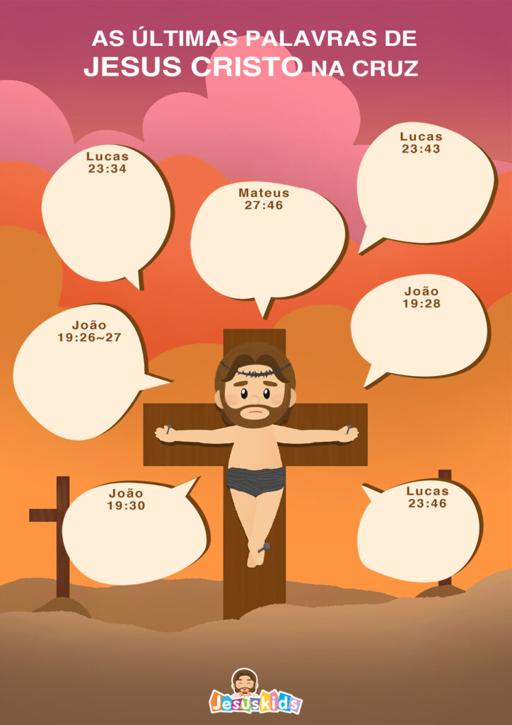 As últimas palavras de Jesus na cruz » Jesus Kids