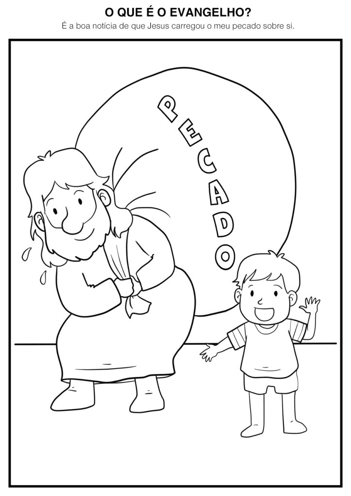 Jesus carregou o meu pecado sobre si » Jesus Kids