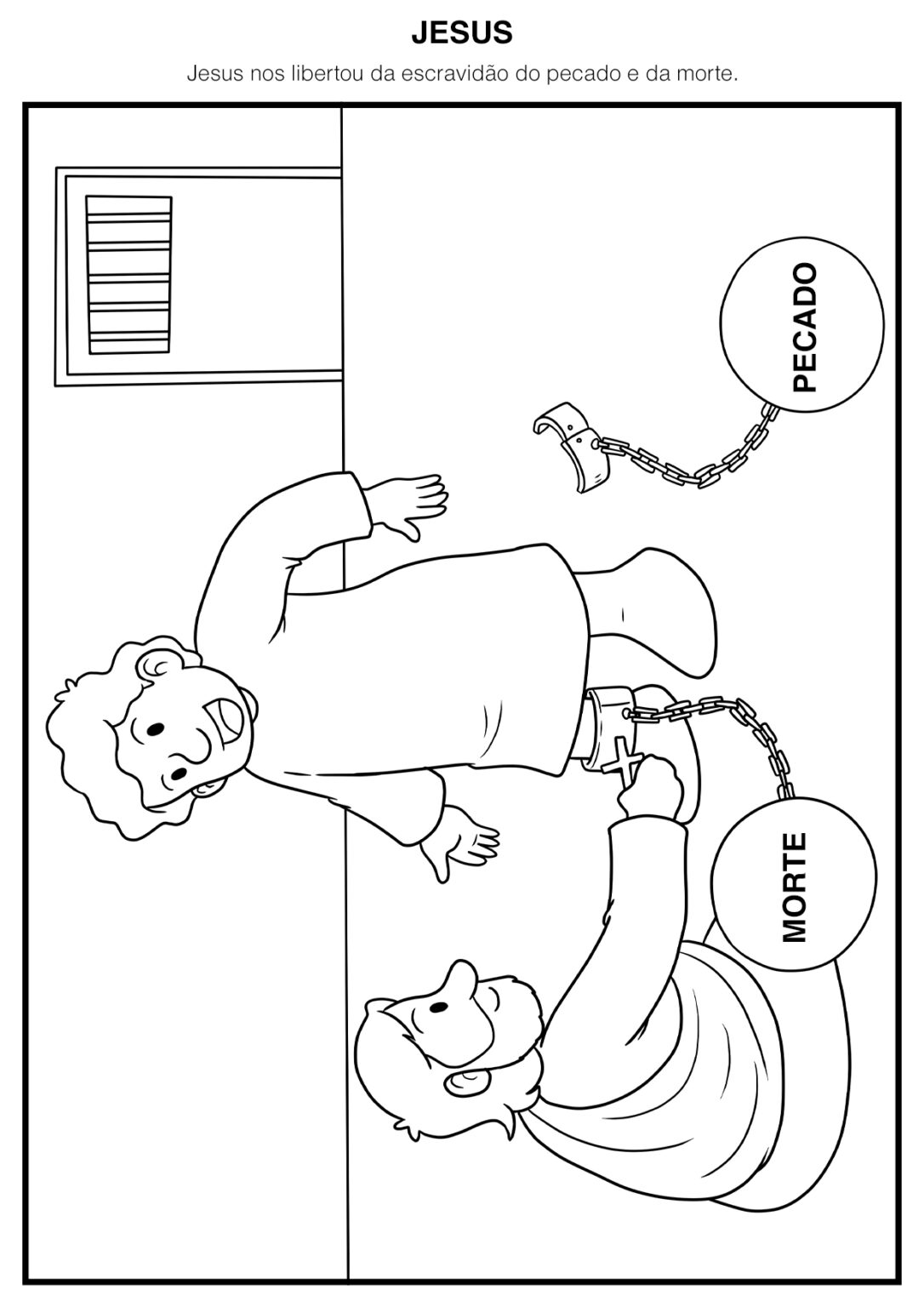 Jesus nos libertou do pecado » Jesus Kids